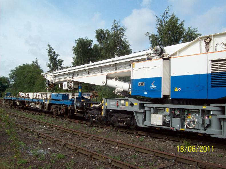 Kirow Crane in Spalding Sidings